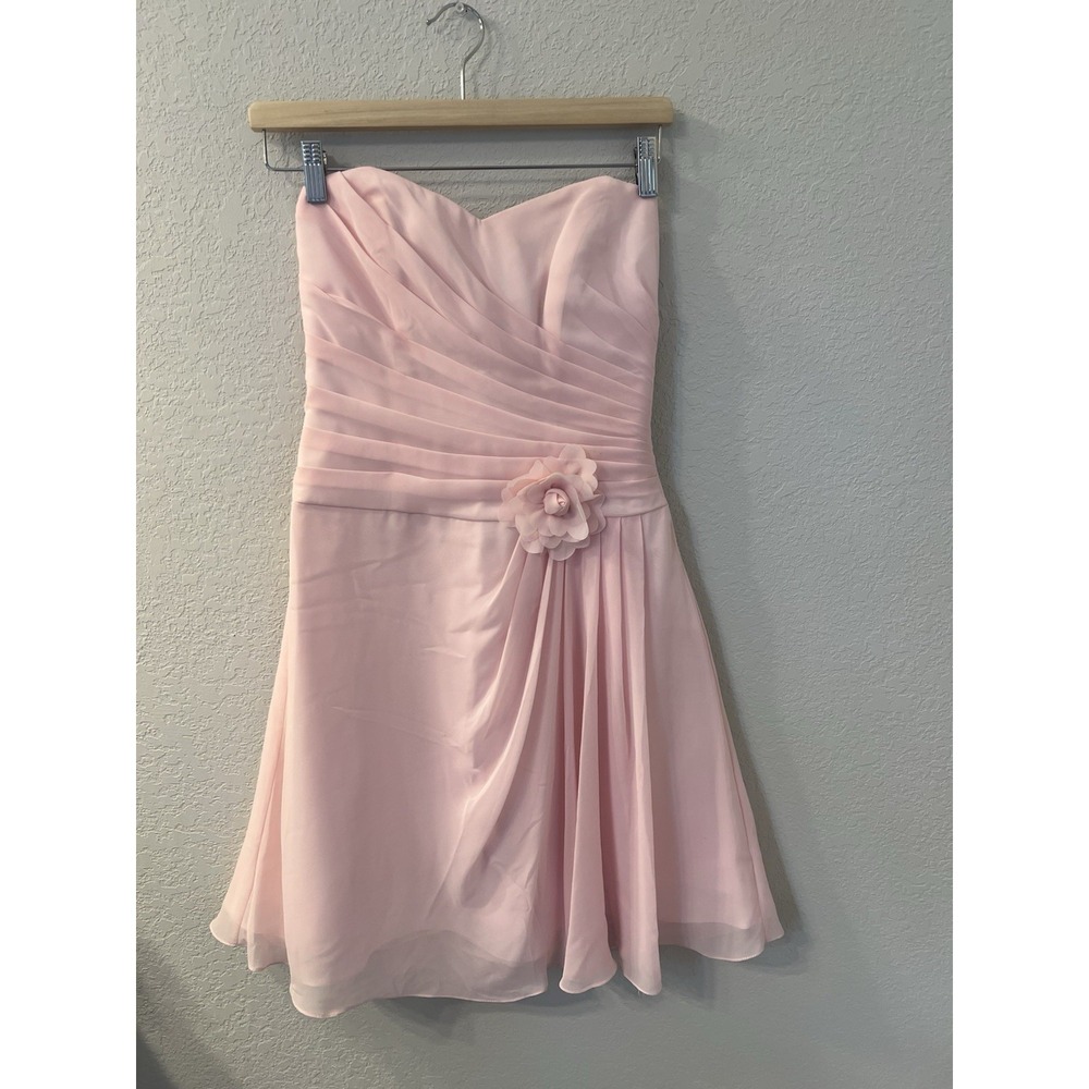 Andrew Adela Periwinkle Pink  Dress Size 4 Formal Bridesmaid Party Dance